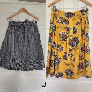 Lot of Two A Line Skirts 190q Nordstrom and Banana Republic Factory